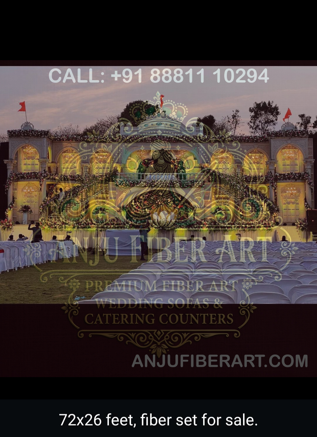 Fibre wedding stage (2)